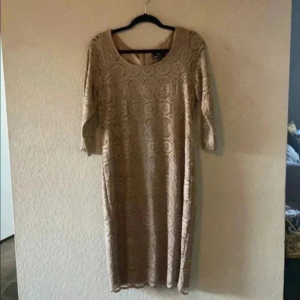 Nude Bodycon dress